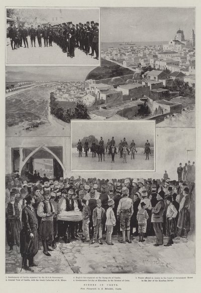 Scenes in Crete by Henry Charles Seppings Wright